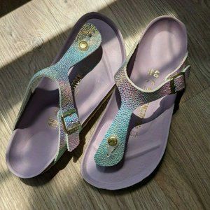 Birkenstock Gizeh Sandals size 10/41 Pearl Ombre